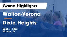 Walton-Verona  vs Dixie Heights  Game Highlights - Sept. 6, 2022