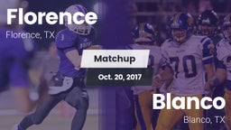 Matchup: Florence vs. Blanco  2017