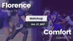 Matchup: Florence vs. Comfort  2017