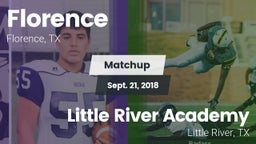 Matchup: Florence vs. Little River Academy  2018