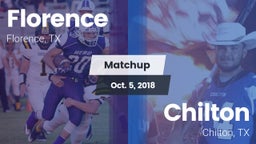 Matchup: Florence vs. Chilton  2018
