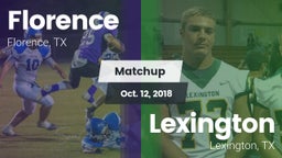 Matchup: Florence vs. Lexington  2018