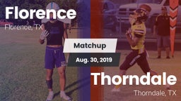 Matchup: Florence vs. Thorndale  2019