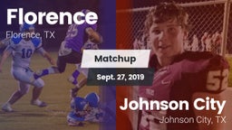 Matchup: Florence vs. Johnson City  2019