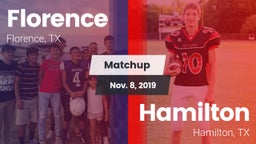 Matchup: Florence vs. Hamilton  2019