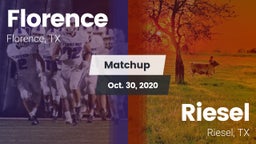 Matchup: Florence vs. Riesel  2020