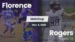 Matchup: Florence vs. Rogers  2020