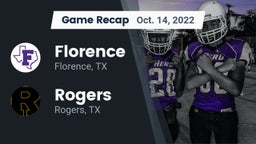 Recap: Florence  vs. Rogers  2022