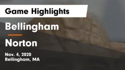 Bellingham  vs Norton Game Highlights - Nov. 4, 2020