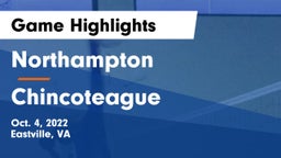 Northampton  vs Chincoteague  Game Highlights - Oct. 4, 2022