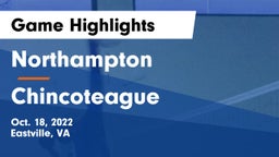 Northampton  vs Chincoteague  Game Highlights - Oct. 18, 2022