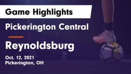 Pickerington Central  vs Reynoldsburg  Game Highlights - Oct. 12, 2021