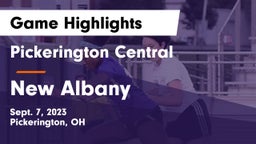 Pickerington Central  vs New Albany  Game Highlights - Sept. 7, 2023