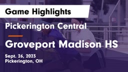 Pickerington Central  vs Groveport Madison HS Game Highlights - Sept. 26, 2023