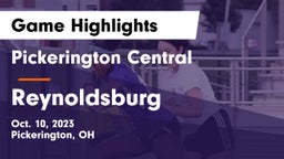 Pickerington Central  vs Reynoldsburg  Game Highlights - Oct. 10, 2023