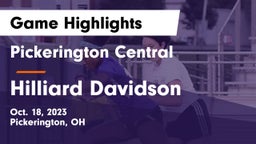 Pickerington Central  vs Hilliard Davidson  Game Highlights - Oct. 18, 2023
