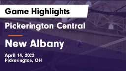 Pickerington Central  vs New Albany  Game Highlights - April 14, 2022
