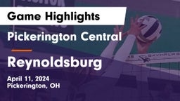 Pickerington Central  vs Reynoldsburg  Game Highlights - April 11, 2024