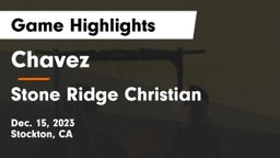 Chavez  vs Stone Ridge Christian Game Highlights - Dec. 15, 2023