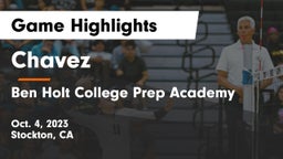 Chavez  vs Ben Holt College Prep Academy  Game Highlights - Oct. 4, 2023