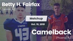 Matchup: Betty H. Fairfax vs. Camelback  2018