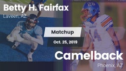 Matchup: Betty H. Fairfax vs. Camelback  2019