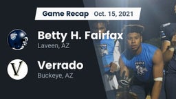 Recap: Betty H. Fairfax vs. Verrado  2021
