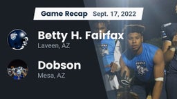 Recap: Betty H. Fairfax vs. Dobson  2022