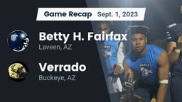 Recap: Betty H. Fairfax vs. Verrado  2023
