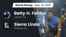 Recap: Betty H. Fairfax vs. Sierra Linda  2023