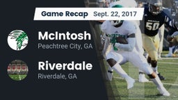 Recap: McIntosh  vs. Riverdale  2017