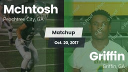 Matchup: McIntosh  vs. Griffin  2017