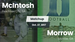 Matchup: McIntosh  vs. Morrow  2017