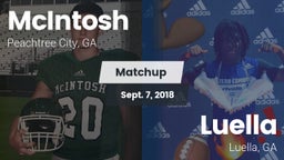 Matchup: McIntosh  vs. Luella  2018