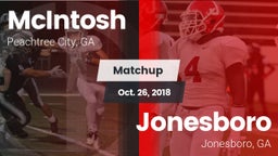 Matchup: McIntosh  vs. Jonesboro  2018