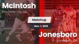 Matchup: McIntosh  vs. Jonesboro  2019