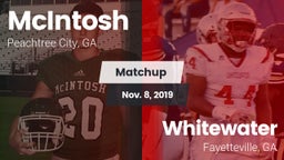 Matchup: McIntosh  vs. Whitewater  2019