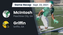 Recap: McIntosh  vs. Griffin  2021