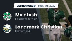 Recap: McIntosh  vs. Landmark Christian  2022
