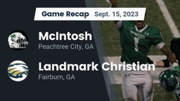 Recap: McIntosh  vs. Landmark Christian  2023