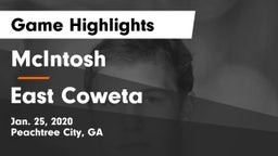 McIntosh  vs East Coweta  Game Highlights - Jan. 25, 2020