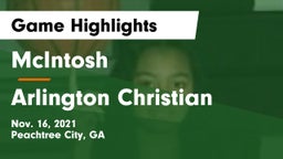 McIntosh  vs Arlington Christian Game Highlights - Nov. 16, 2021
