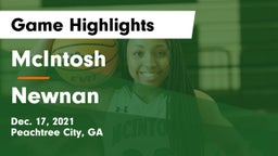 McIntosh  vs Newnan  Game Highlights - Dec. 17, 2021