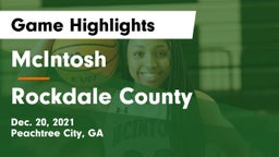 McIntosh  vs Rockdale County  Game Highlights - Dec. 20, 2021
