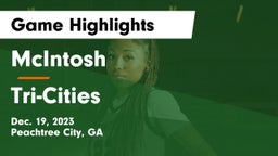 McIntosh  vs Tri-Cities  Game Highlights - Dec. 19, 2023