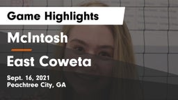 McIntosh  vs East Coweta  Game Highlights - Sept. 16, 2021