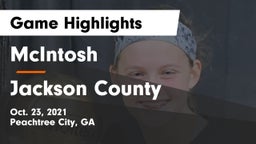 McIntosh  vs Jackson County  Game Highlights - Oct. 23, 2021