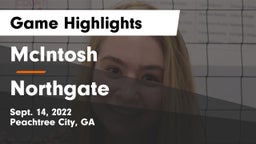 McIntosh  vs Northgate  Game Highlights - Sept. 14, 2022