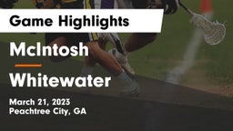 McIntosh  vs Whitewater  Game Highlights - March 21, 2023