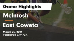 McIntosh  vs East Coweta  Game Highlights - March 25, 2024